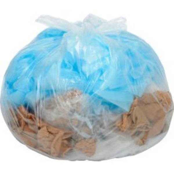 GEC Heavy Duty Clear Trash Bags - 65-70 Gallon, 1.7 Mil, 100 Bags/Case, Napco Bag And Film, Mfr#: RM415217C